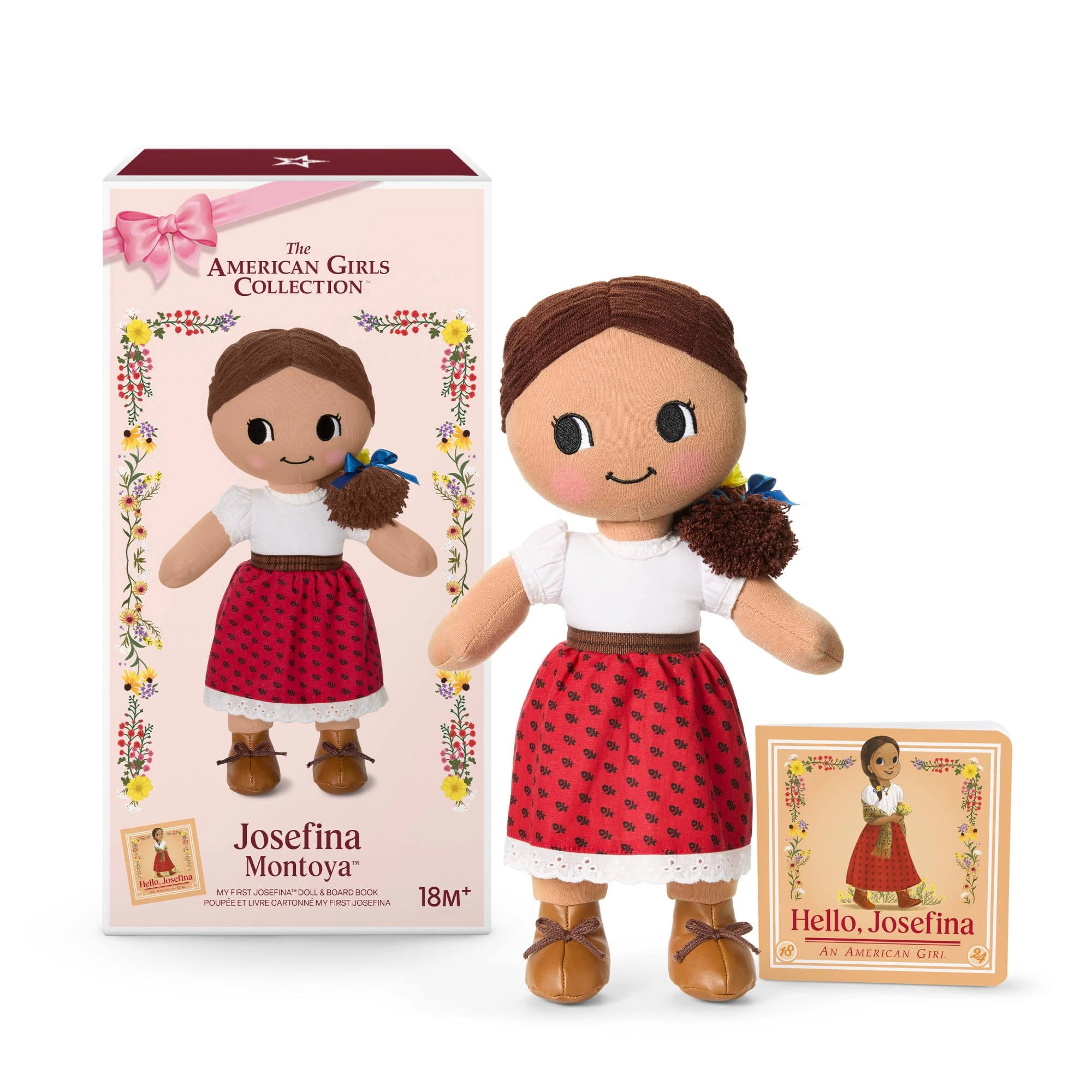 American Girl Josefina Doll - 13.5" + Hello, Josefina Board Book Ages 18M+