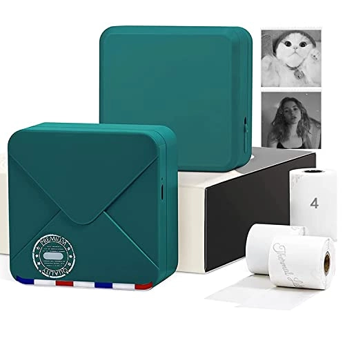 Mini Pocket Printer - 304dpi Bluetooth Thermal