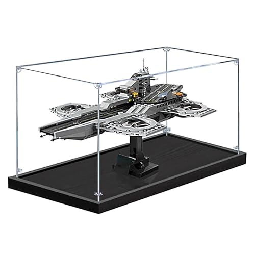 Display Case for Lego 76295 Helicarrier - 40x29x17 CM 3mm Transparent