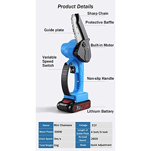 Mini Electric Chainsaw - 550W