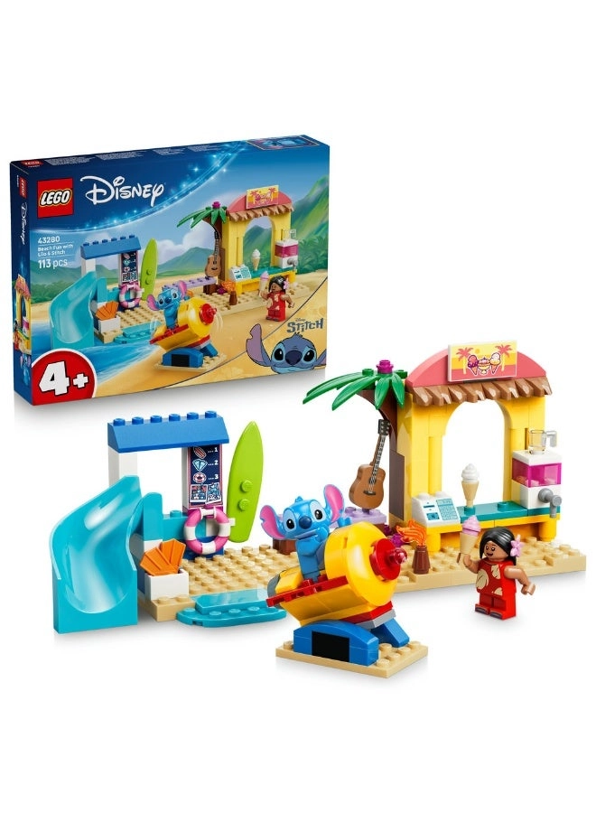 LEGO Disney Beach Fun with Lilo & Stitch (43280)