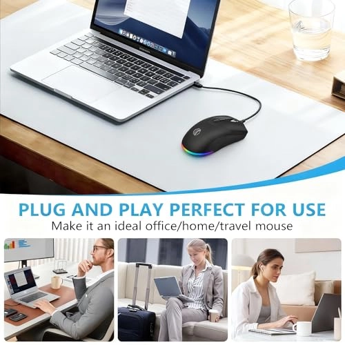7-Button Corded Mouse - USB