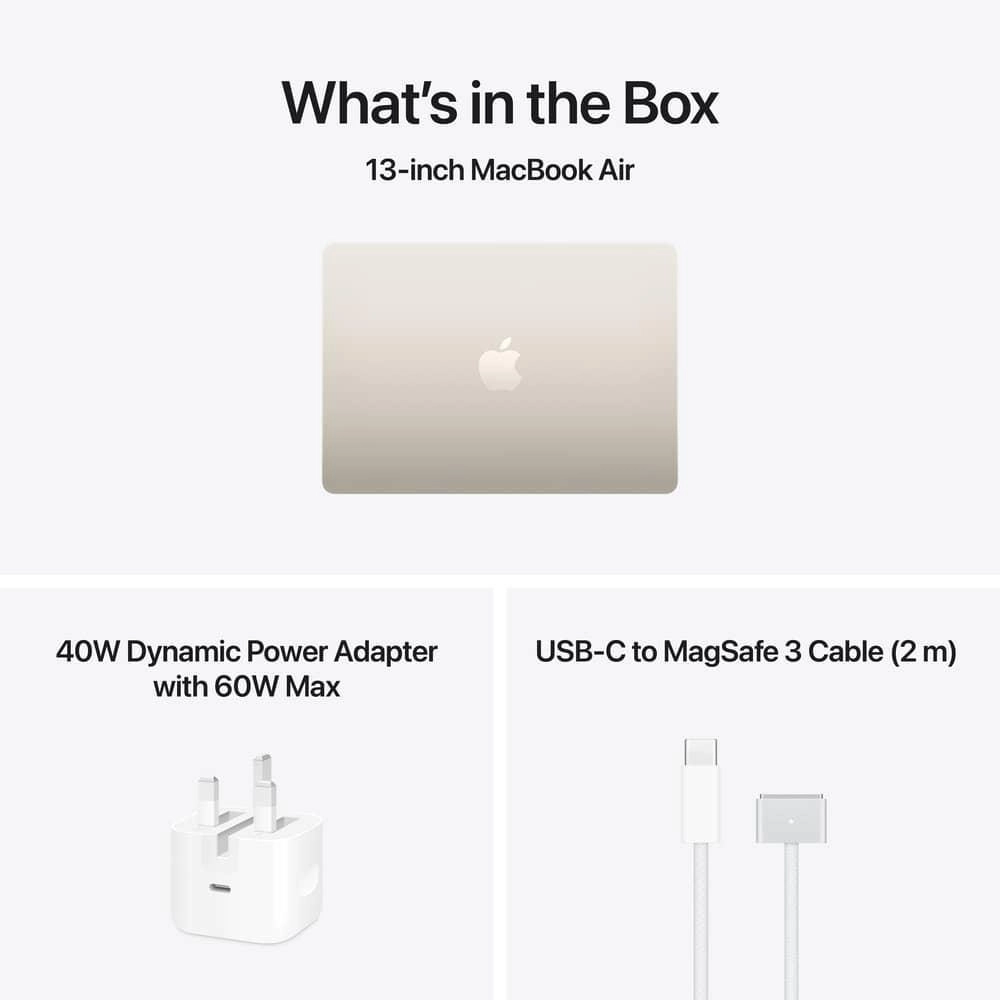 MacBook Air MDHG4AB - 13'' M5 Air | 10-Core CPU 10-Core GPU 24 GB DDR4 1 TB SSD