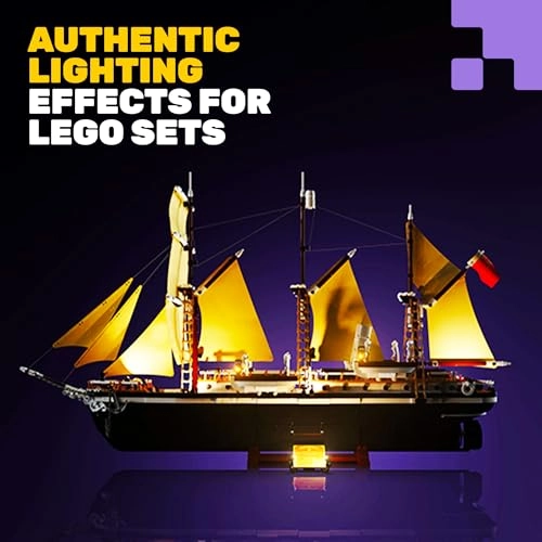 Light Kit Compatible with LEGO The Endurance #10335 - Boat