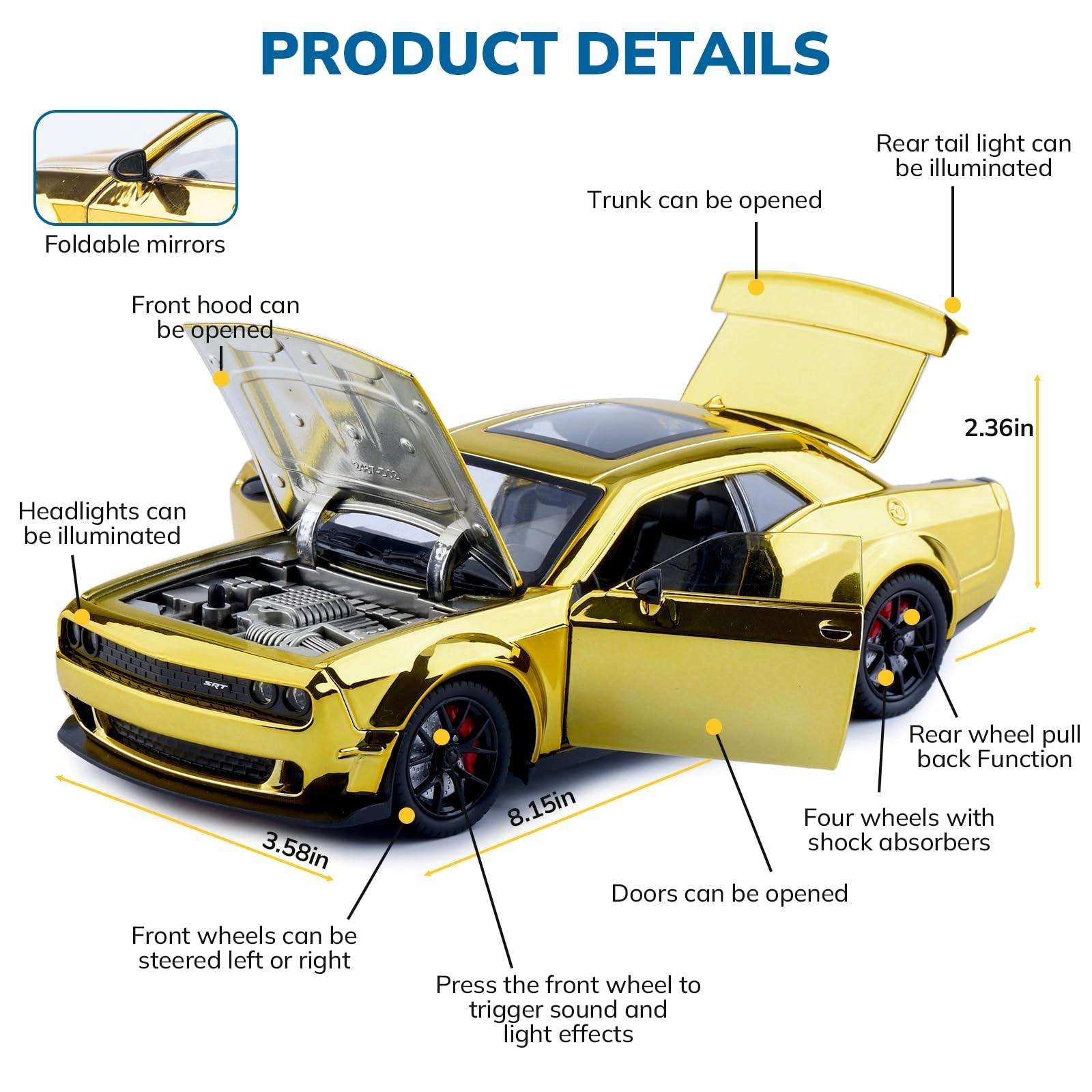 Hellcat - 1/24 1 pcs
