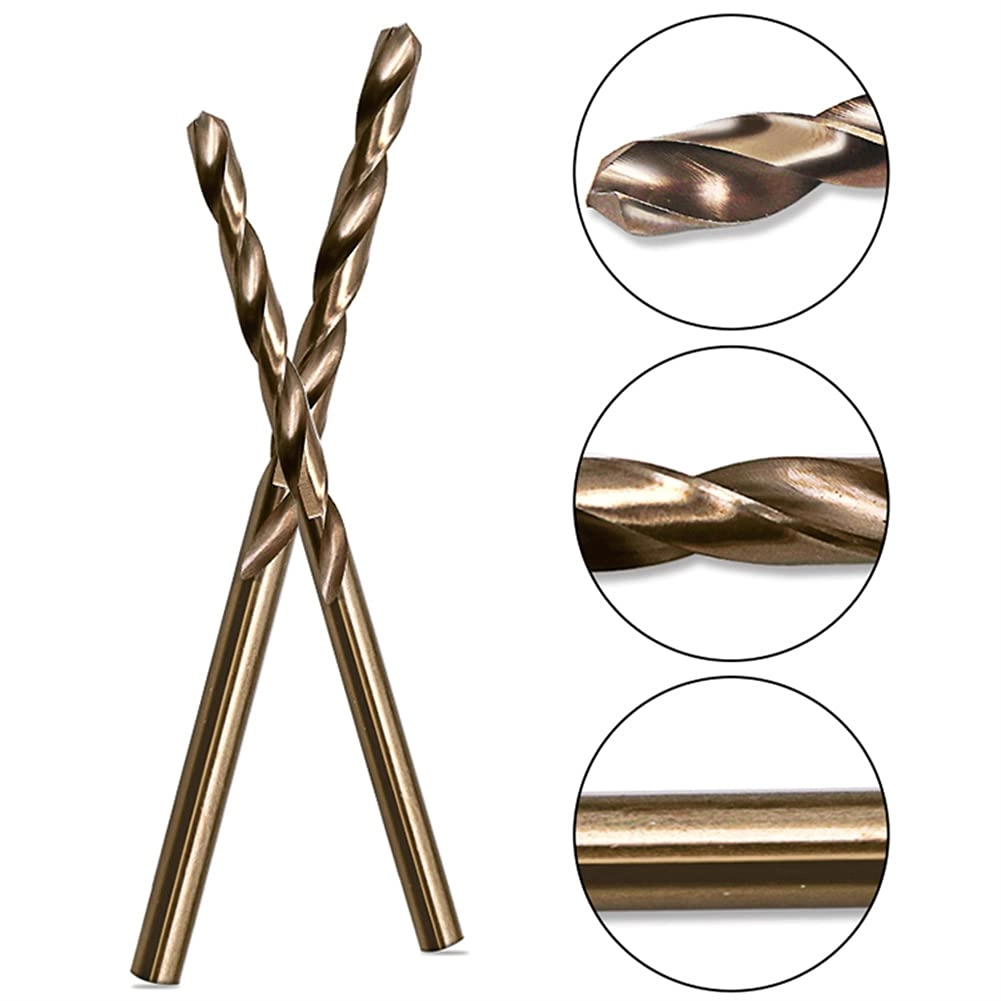 Twist Drill Bit Set - M35 50pcs 1mm-3mm