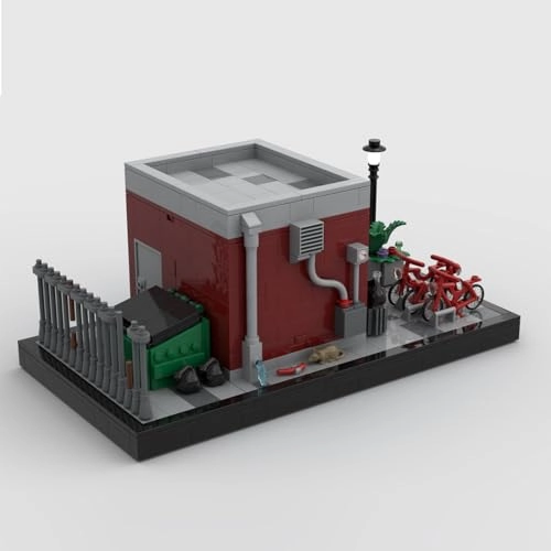 Street View Night Ink Shop - Nightlife Series 692pcs