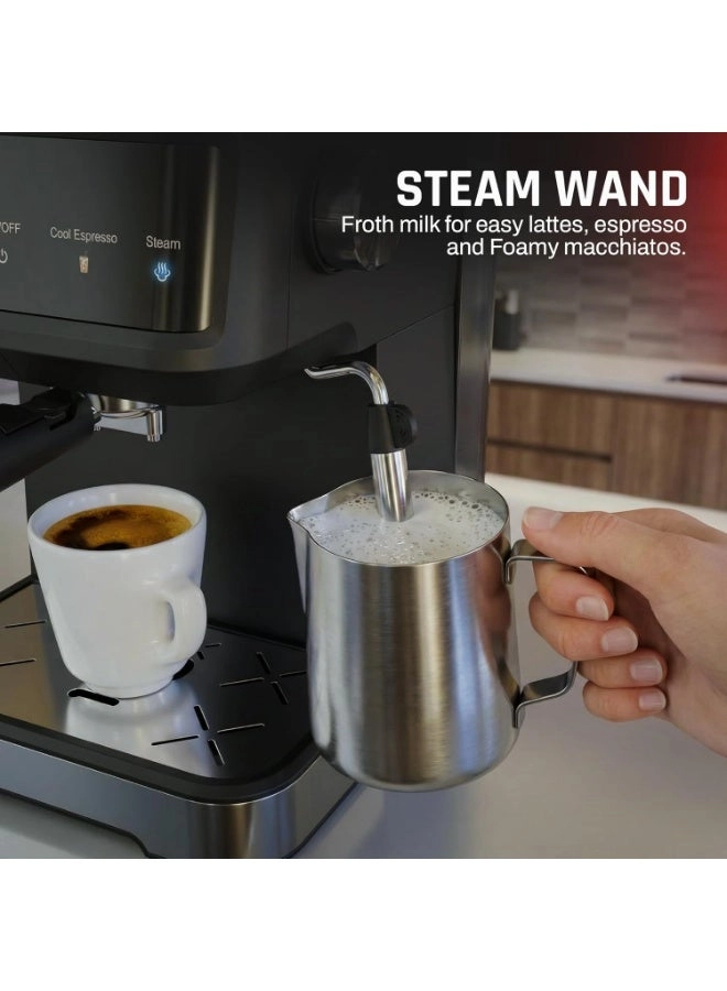 Brewcraft Pro - 20 Bar Smart Touch Milk Frother