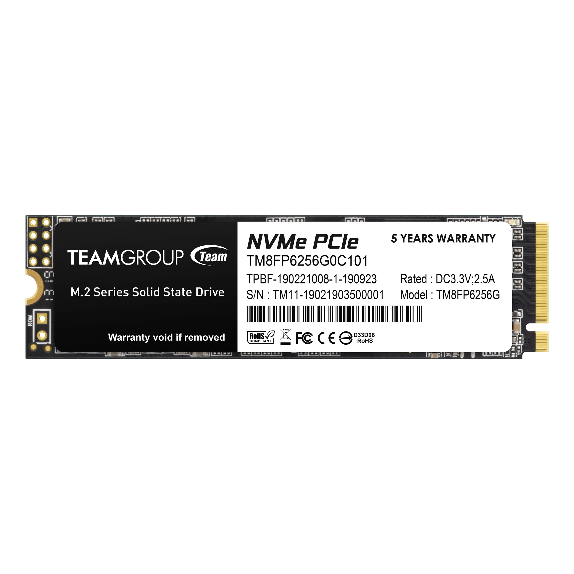 Team Group MP33 - 256GB M.2 NVMe