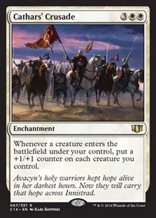 Magic: the Gathering Cathars Crusade - Commander 2014 Enchantment