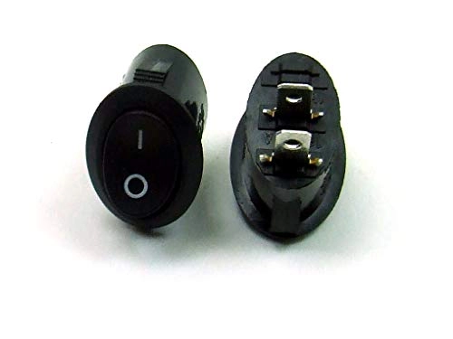 POPESQ Elipse 10A 1-Contact Switch - 250V 25mm x 14mm