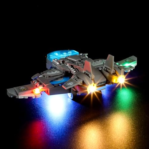 Set of Lights for LEGO 76269 Avengers Tower Building Model - Plastic 3
