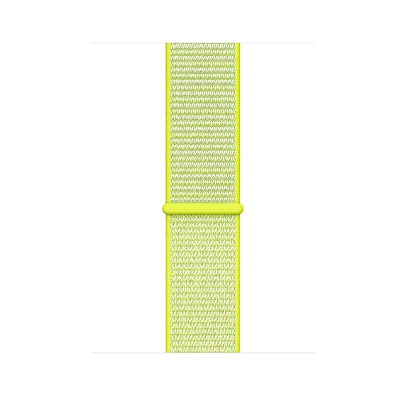 Sport Loop for Apple Watch 46mm - Nylon Neon Yellow