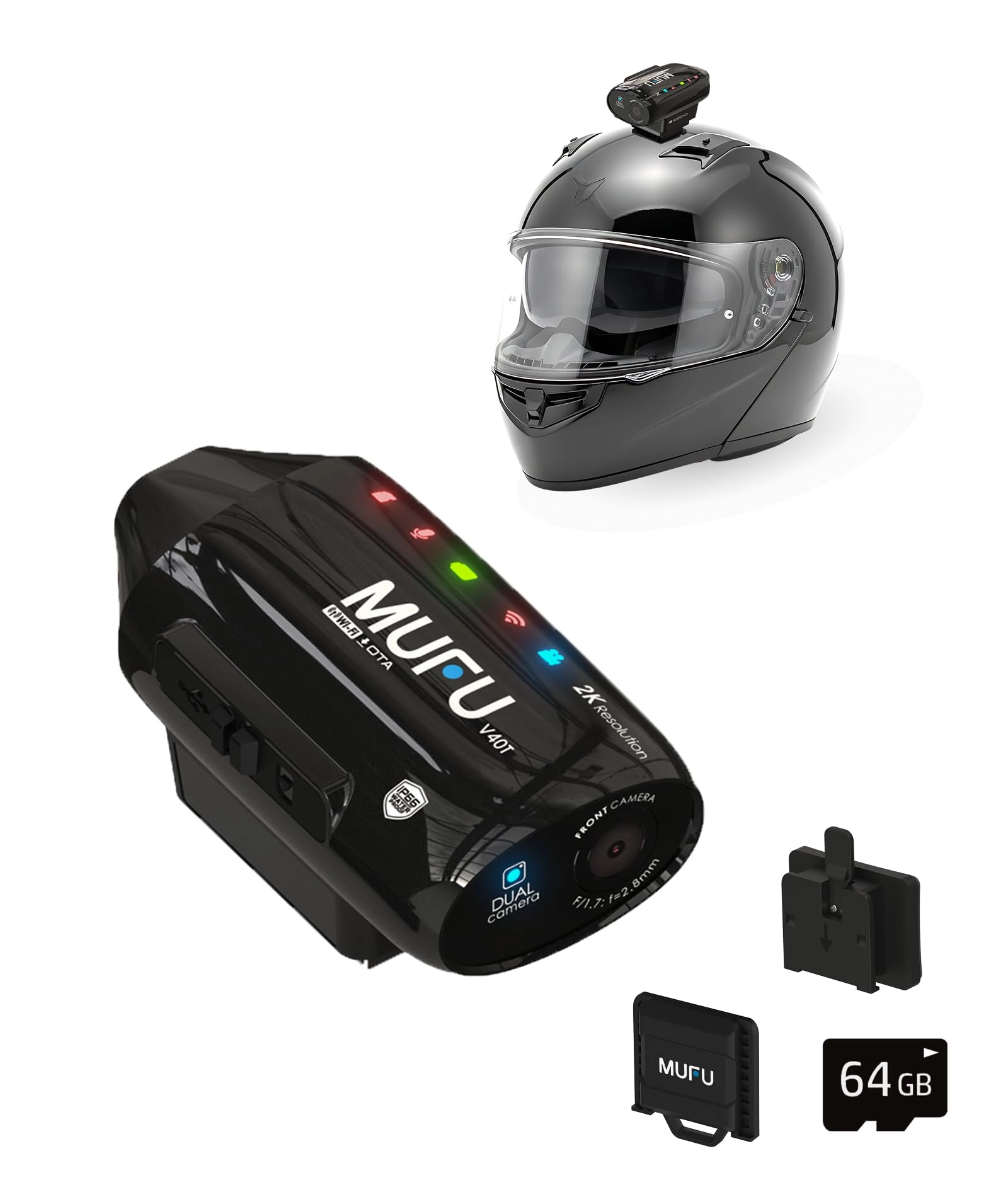 MUFU TECHNOLOGIES CO., LTD. V40 - 64GB 2K 30FPS