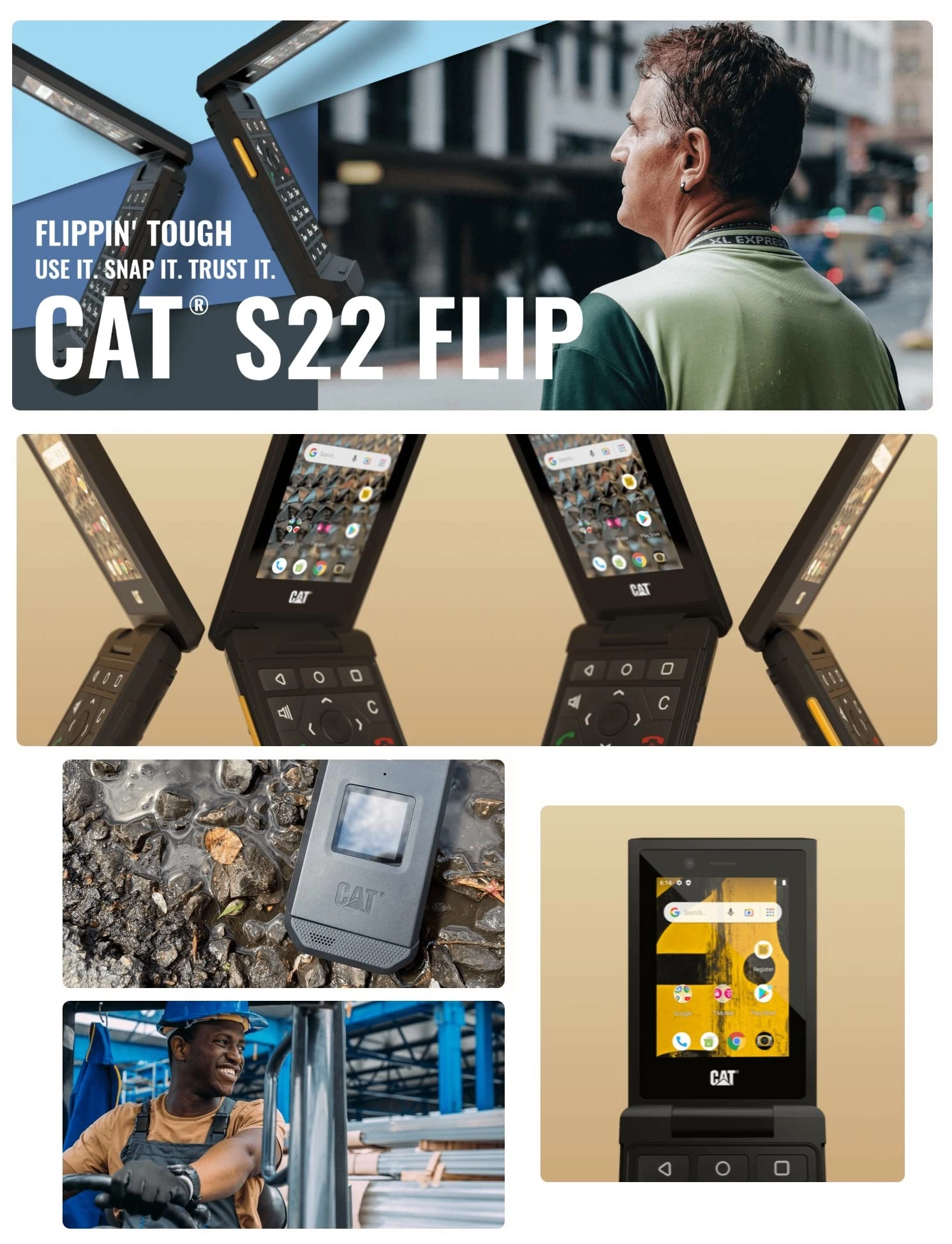 S22 Rugged Flip - 2GB 16GB