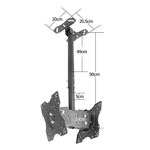 Ceiling TV Mount Bracket - 45kg 20-32 inches