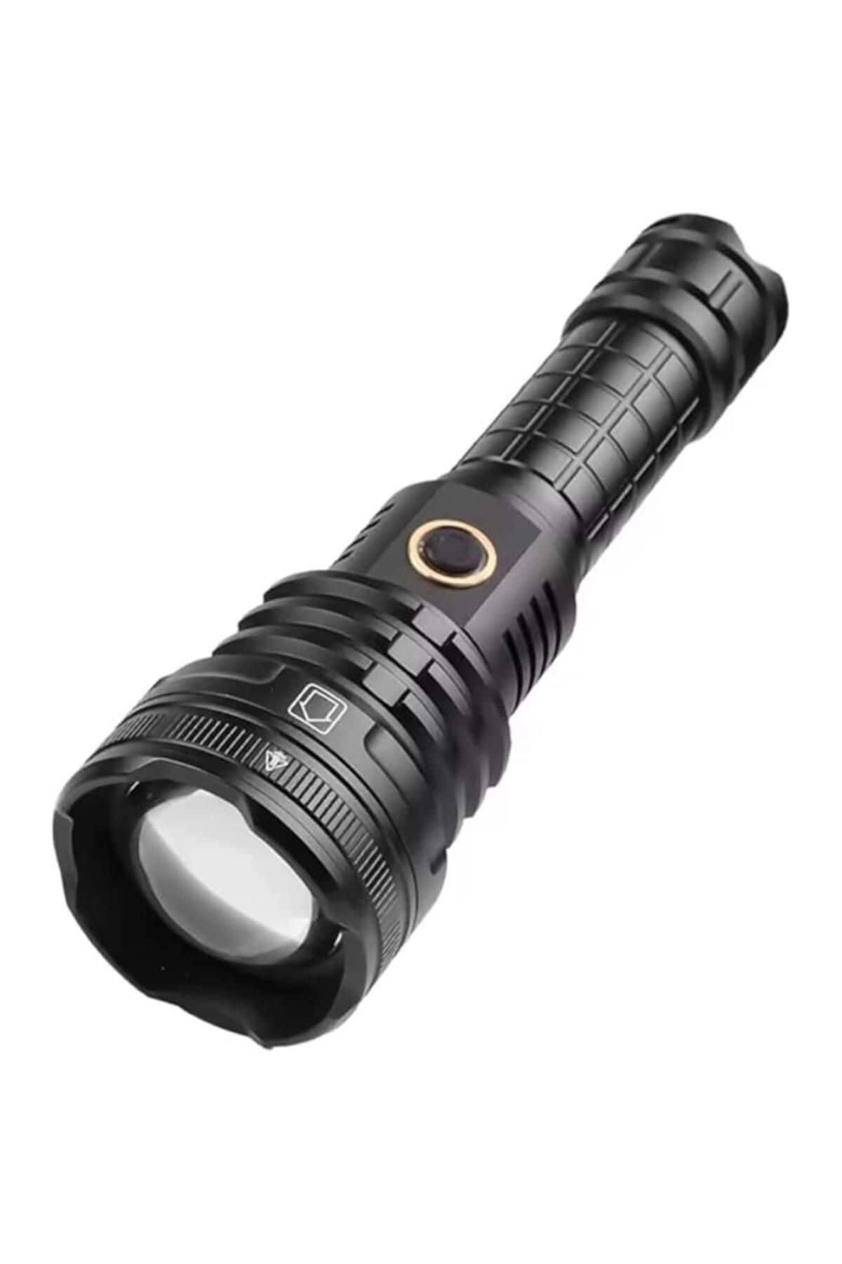 Hausberry Super Bright Flashlight - USB Rechargeable Zoomable Tactical