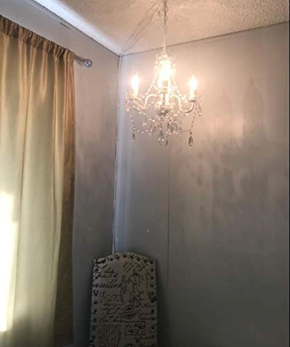 Original Plug-in 4 Light Hanging Swag Chandelier - 20 inches 23 inches