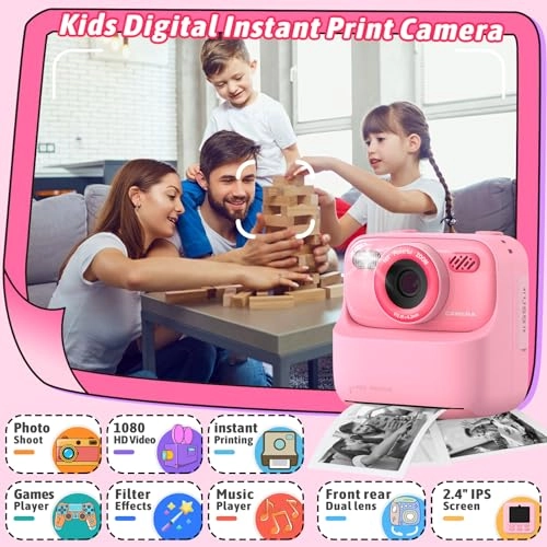 Instant Print Camera - 32GB White