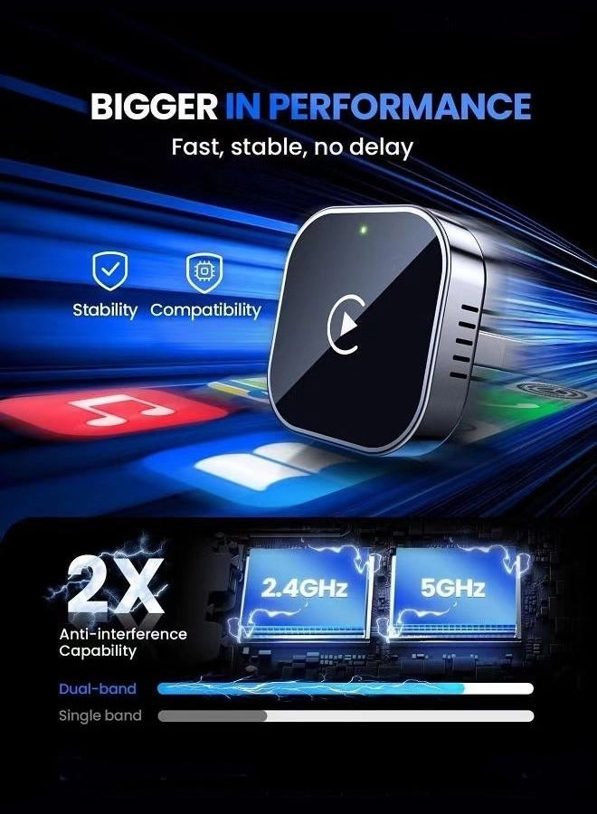 Wireless CarPlay & Android Auto Adapter