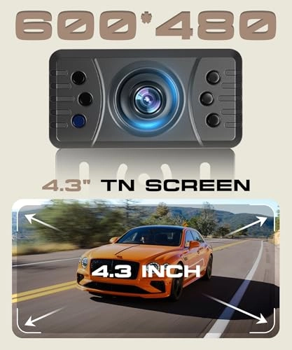 Wireless Rear Camera - Night Vision Wireless 480*272 pixels