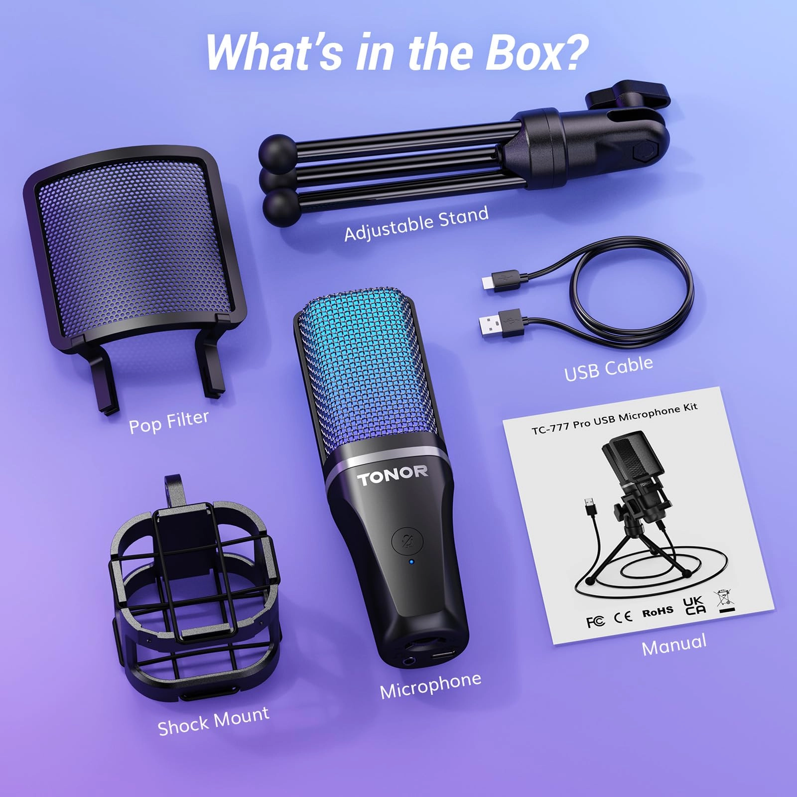 TC777 Pro USB Microphone
