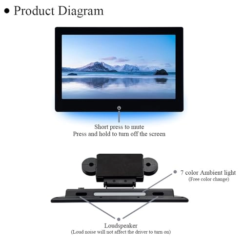 Car Headrest Monitor - 10.1-inch