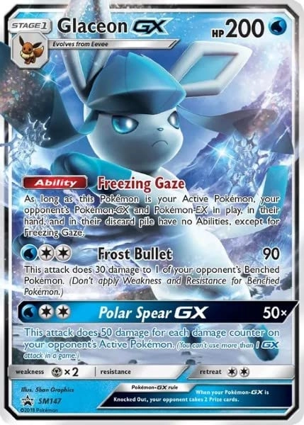 Pokémon Glaceon GX SM147