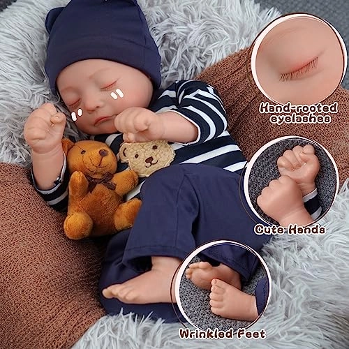 Reborn Baby Doll - 17 inch Boy Heartbeat Ages 3+