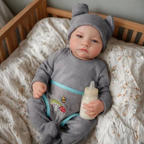 Reborn Baby Doll - 18 Inches Vinyl Boy Ages 3+