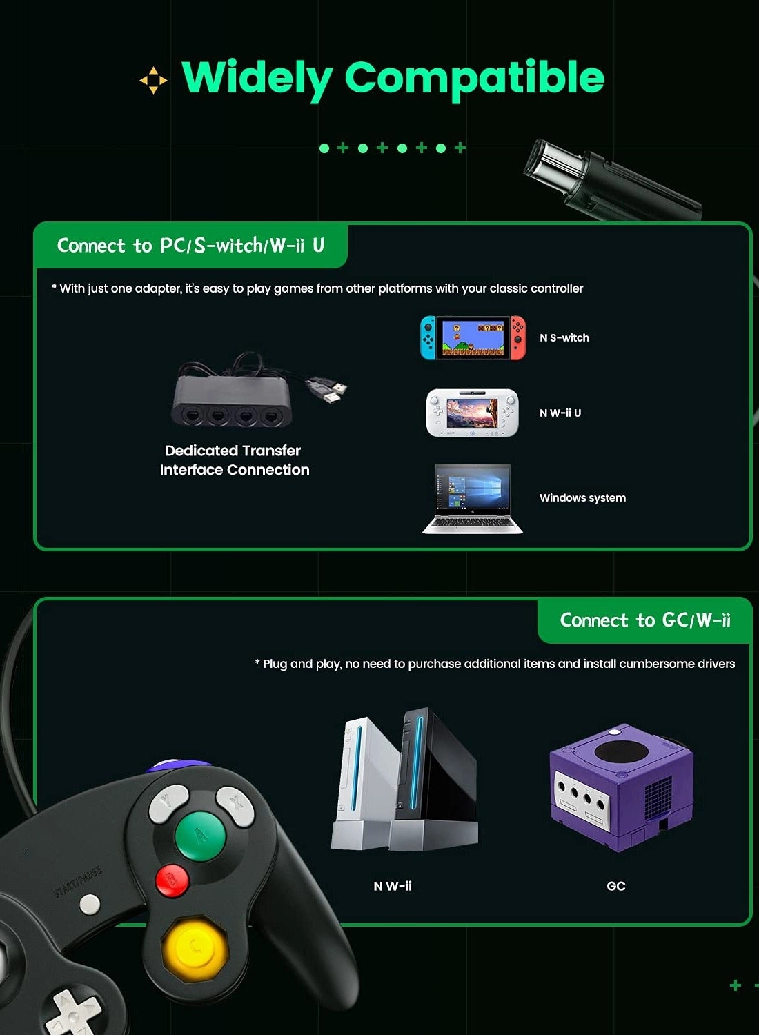 Classic Gamepad - Black