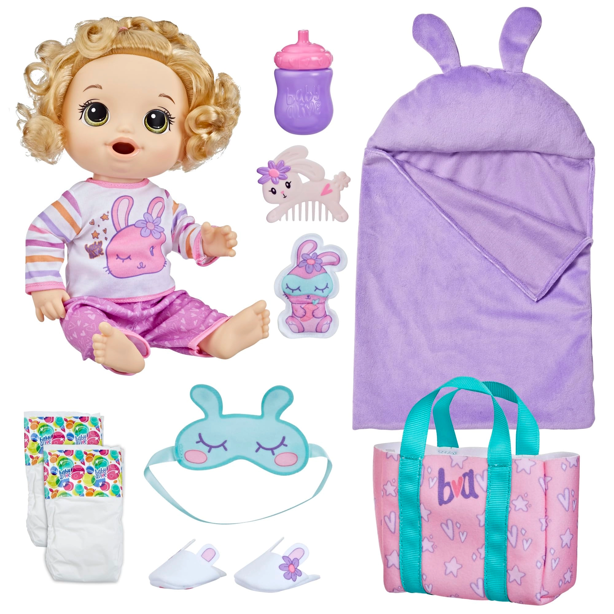 Hasbro Bunny Baby Doll - 12-Inch Blonde Hair Ages 3+