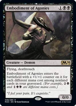 Wizards of the Coast Embodiment of Agonies - Core Set 2020 - 1pcs