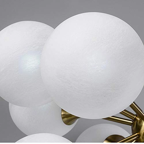 G9 Nordic Creative Glass Bubble Chandelier - 13 head Golden.