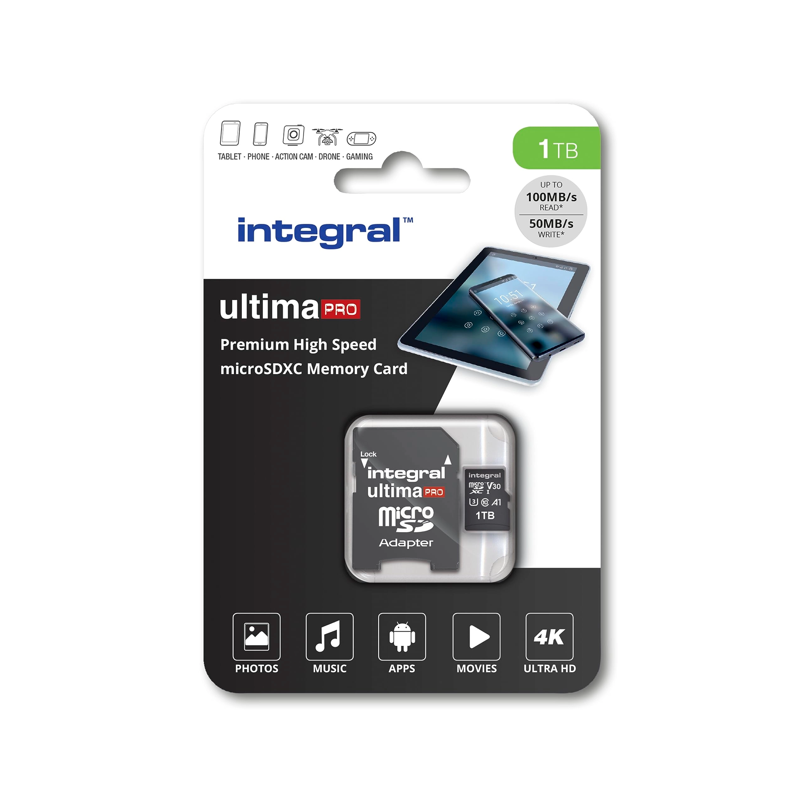 Integral microSDXC - 1TB