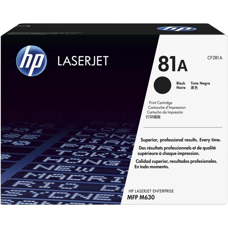 HP 81A - Approx. 10,500 Pages Black