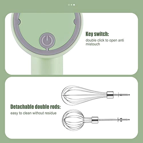 Electric Cordless Hand Mixer - 20W