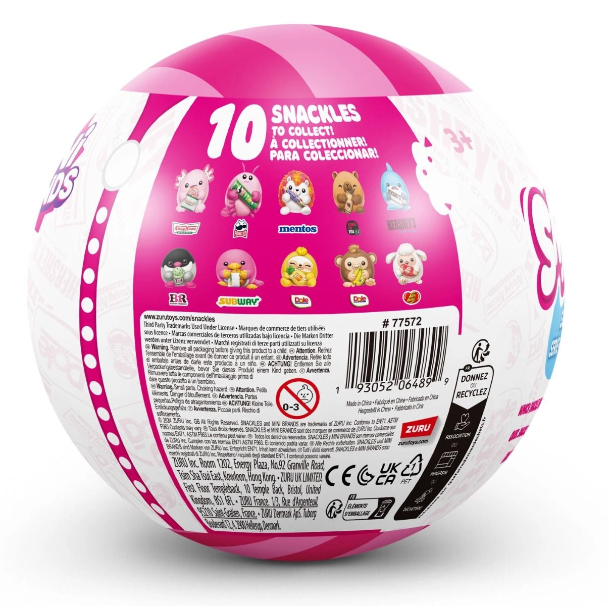 SNACKLES Capsule S2 - 5.5 inches Plush