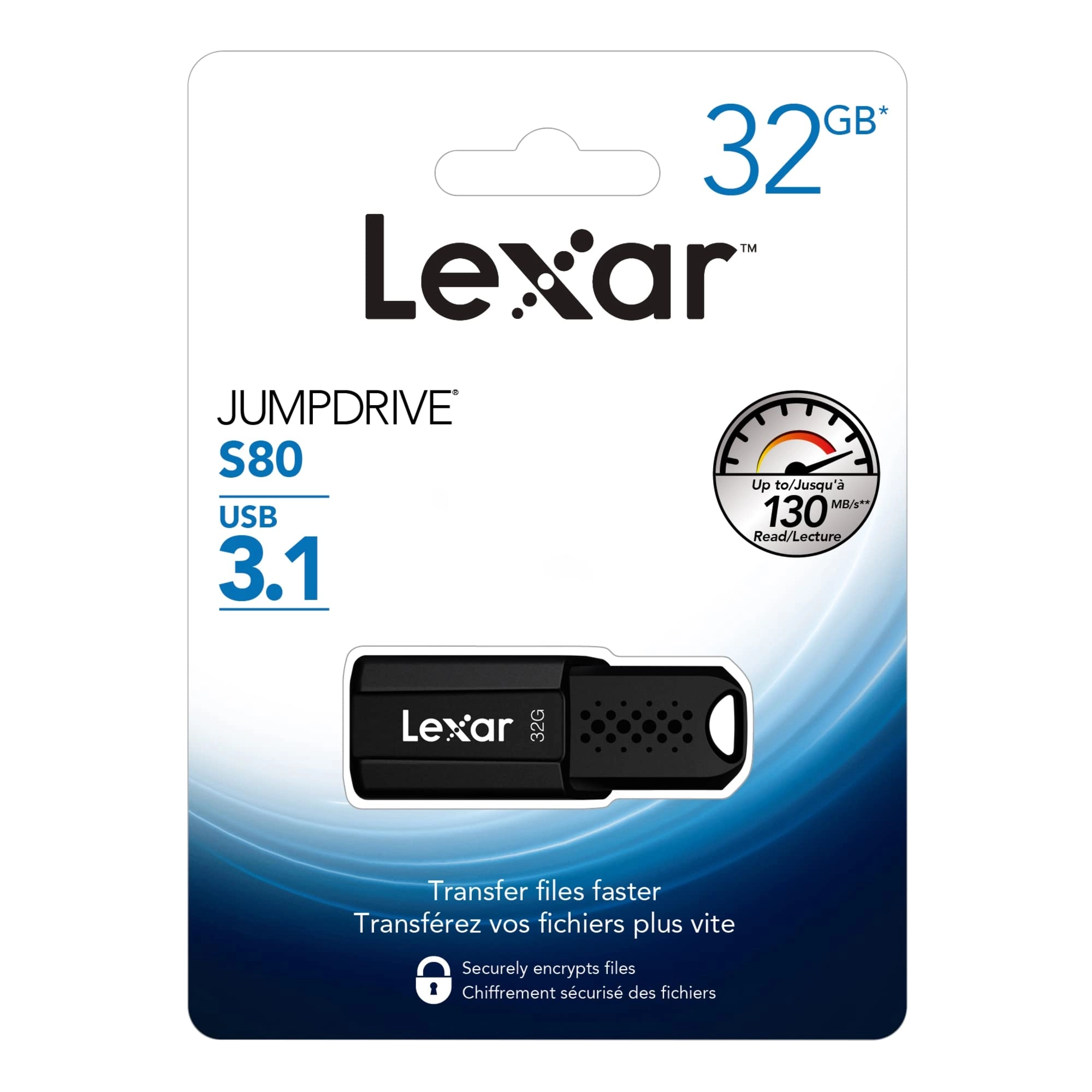 Lexar JumpDrive S80 - USB 3.1 USB Type A 32GB