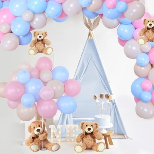 Baby Party Decorations Balloons Set - 185 Pcs Baby Shower