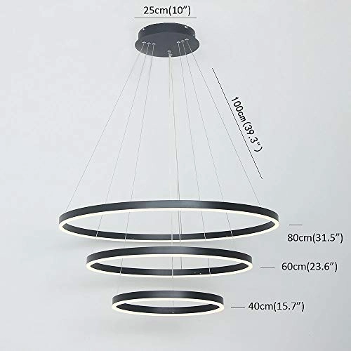 Circle Chandelier LED - neutral white Dimmable