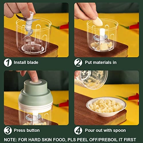 Garlic Chopper - 250ML 45 watts