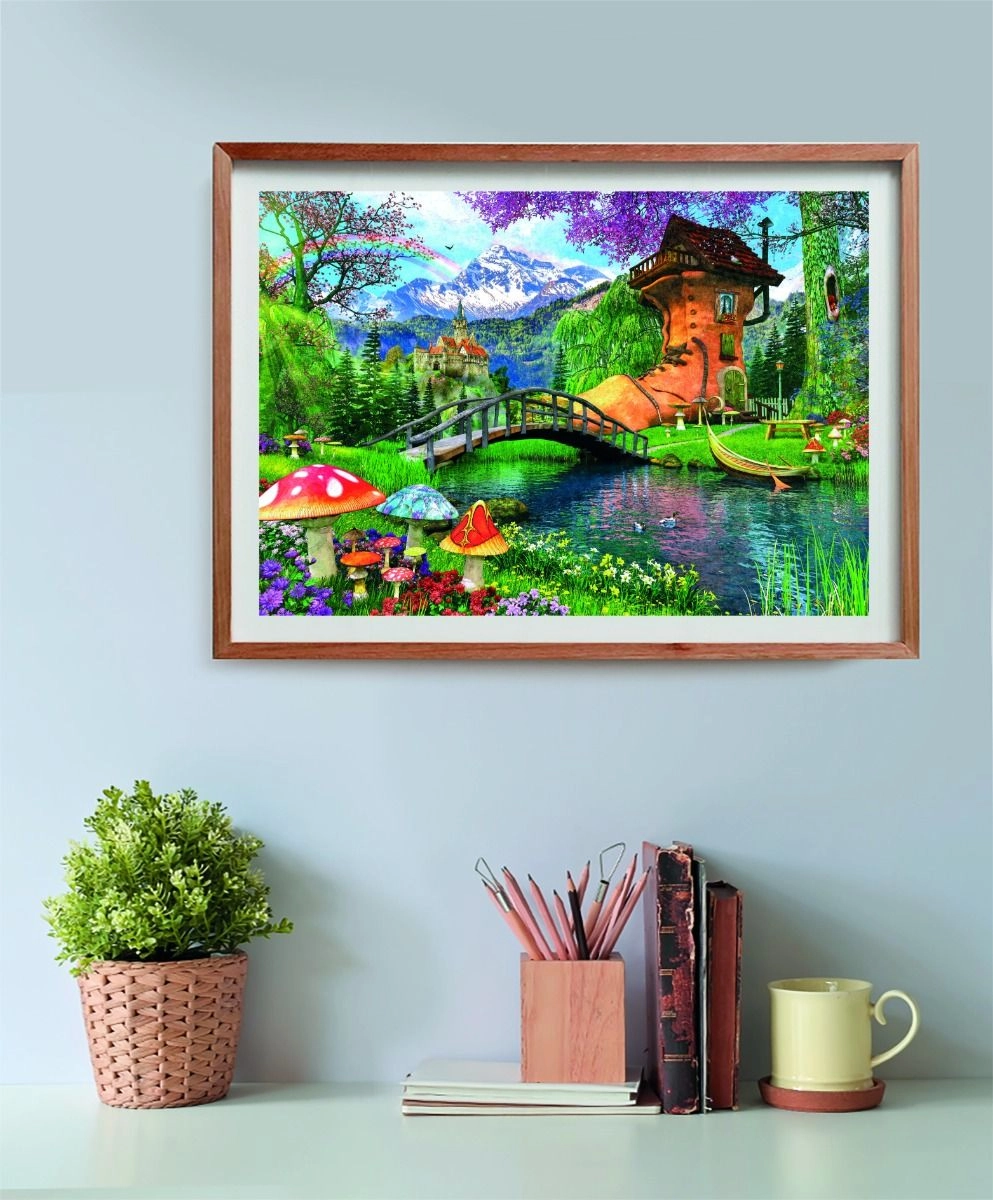 Old Shoe House Puzzle (527-35522) - 500 pcs