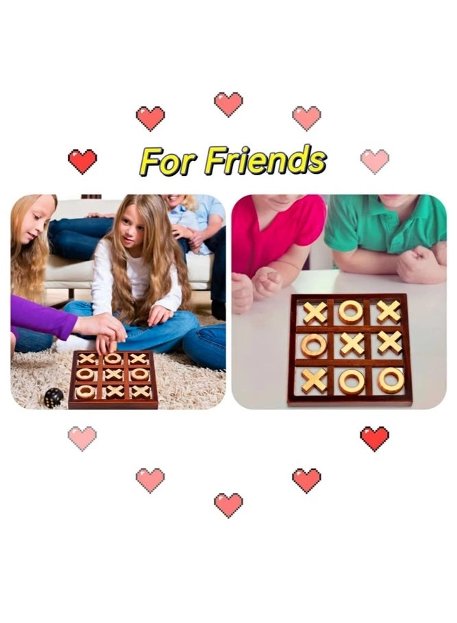 Tic Tac Toe Wooden Puzzle
