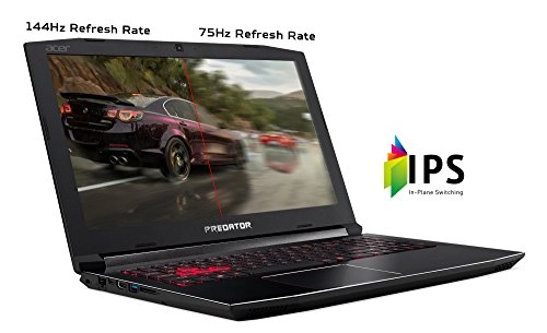Predator Helios 300 - 15.6'' 256GB 16GB Core i7-8750H