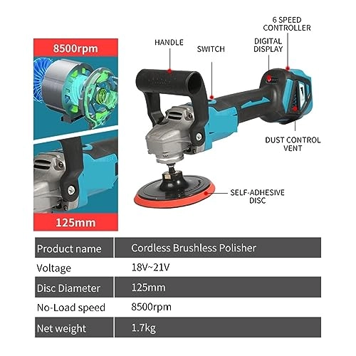 Electric Polisher - 90W 125mm