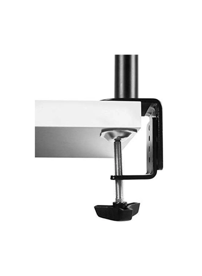 Double Arm Desk Stand - two 17 to 32 inch 75x75mm 100x100mm