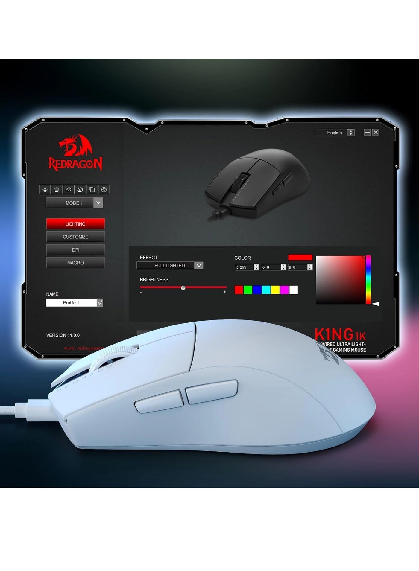 M724 Gaming Mouse - Wired