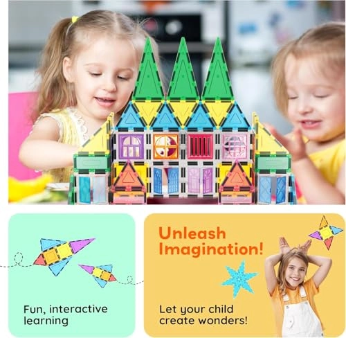 Magnetic Tile Classic - 61 pcs