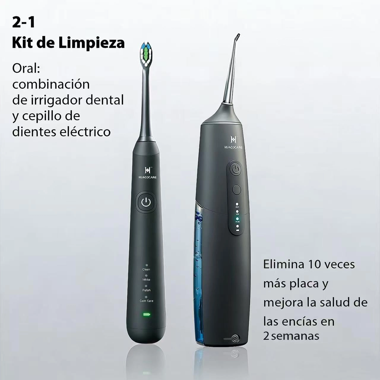 Dental Flosser - Pink + Electric Toothbrush